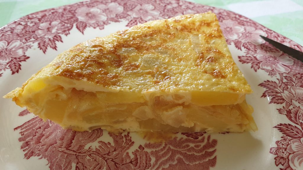 Tapa de tortilla española